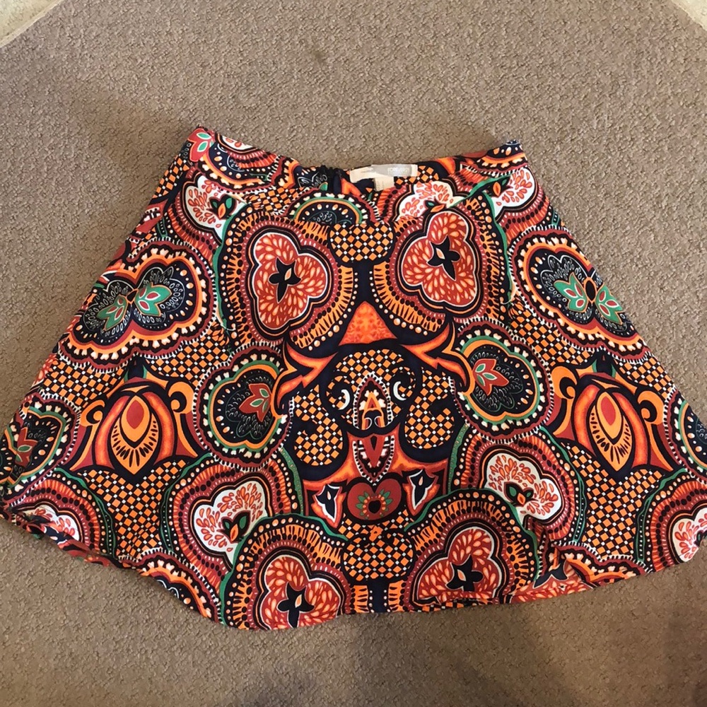 Printed skirt